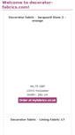 Mobile Screenshot of decorator-fabrics.com