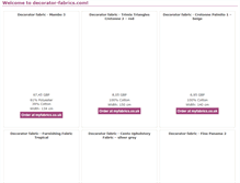 Tablet Screenshot of decorator-fabrics.com